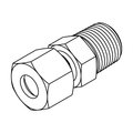 Tompkins Hydraulic Fitting-Metric CompressionL06(12X1.5)-02BSPT MALE STUD CPLG MC6050-L06-02